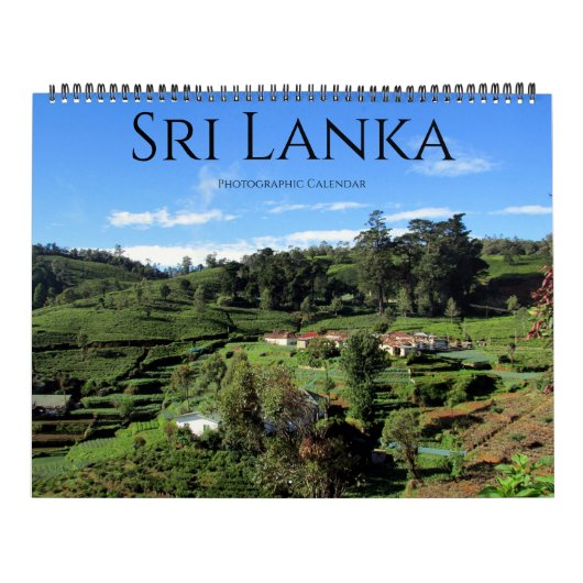 Sri Lanka 2025 groot Kalender (Hoes)
