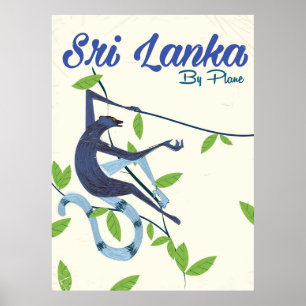 Sri lanka aap  vakantie poster