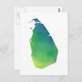 Sri Lanka Briefkaart (Voorkant / Achterkant)