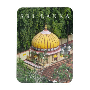 Sri Lanka Colombo tempel uitzicht magneet