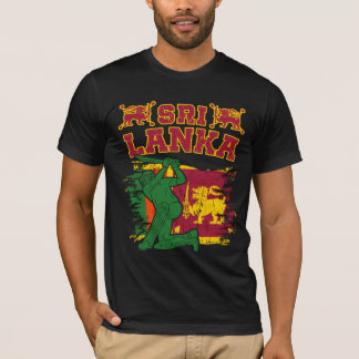 Sri Lanka Cricket Vlag Gift T-shirt