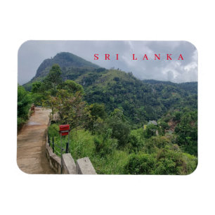 Sri Lanka Ella's Rock uitzicht fridge magnet Magneet