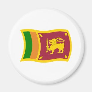 Sri Lanka Flag Magnet