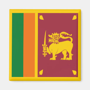 Sri Lanka Flag Magnet Magneet