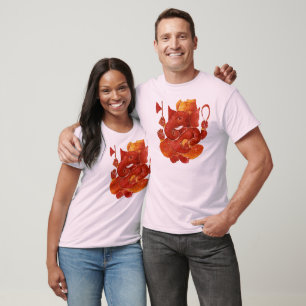Sri Lanka in brand T-shirt
