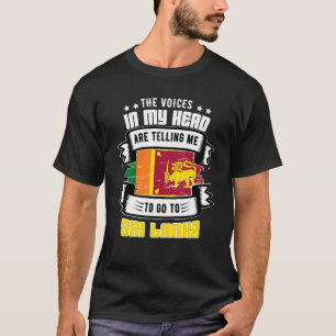 Sri Lanka in mijn hoofd T-shirt