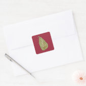 Sri Lanka Kaart Sticker (Envelop)