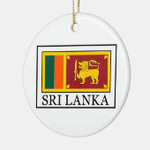 Sri Lanka Keramisch Ornament (Links)