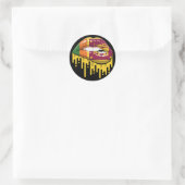 Sri Lanka Lips Pride Root Flag Ronde Sticker (Tas)