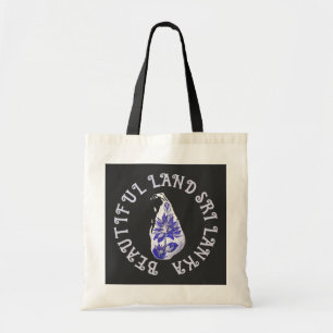 Sri Lanka Lotus Kaart Tote Bag