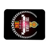 Sri Lanka Magneet (Horizontaal)