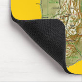 Sri Lanka Map Mousepad Muismat (Hoek)