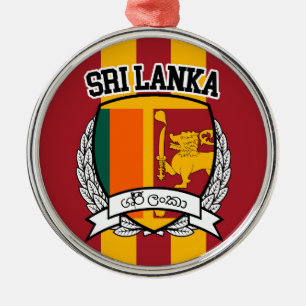 Sri Lanka Metalen Ornament