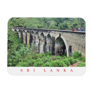 Sri Lanka Nine Arches Bridge fridge magnet Magneet