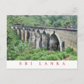 Sri Lanka Nine Arches Bridge uitzicht briefkaart (Voorkant)