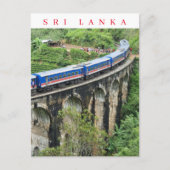 Sri Lanka Nine Arches Bridge vue carte postale (Devant)