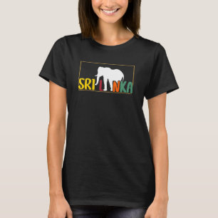 Sri Lanka Olifant Vakantie Zomer Reizen Sri Lanka T-shirt