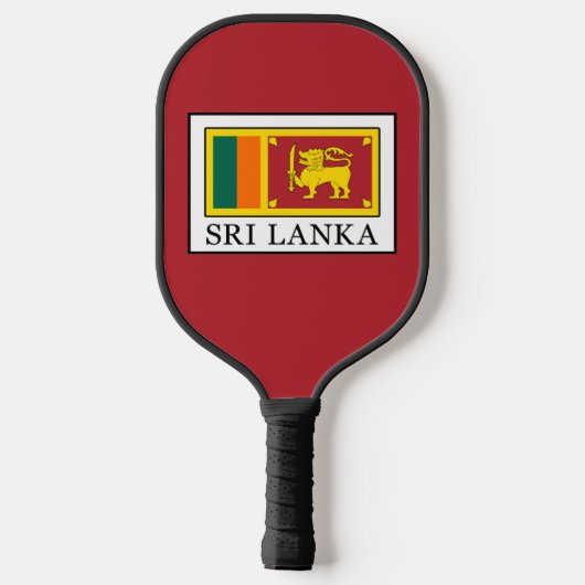 Sri Lanka Pickleball Paddle (Achterkant)