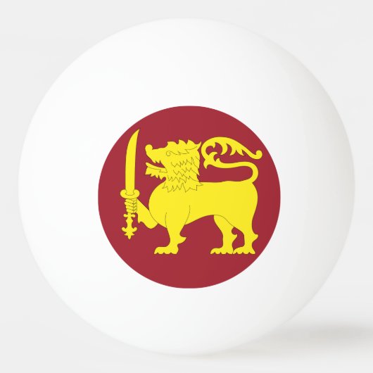 Sri Lanka Pingpongballen (Voorkant)