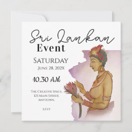 Sri Lanka Sigiri Schilderijen Save The Date