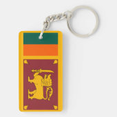 Sri Lanka Sleutelhanger (achterkant)