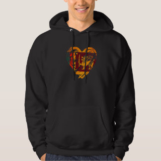 Sri Lanka  Sri Lankaanse vlag Hoodie