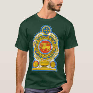 Sri Lanka Stijl Ontwerp T-shirt