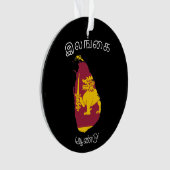 Sri Lanka Trier l'ornement de Noël (devant)