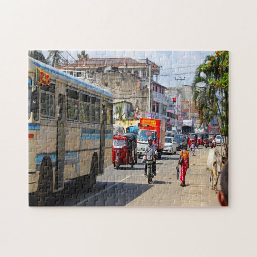 Sri Lanka Tut Tut and Traffic Legpuzzel (Horizontaal)