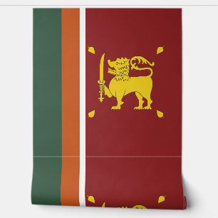 Sri Lanka vlag Behang