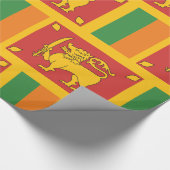 Sri Lanka vlag Cadeaupapier (Hoek)