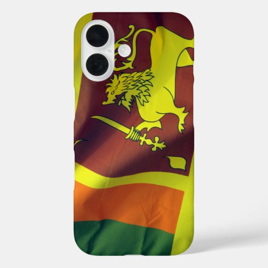 sri lanka vlag Case-Mate iPhone case (Achterkant)