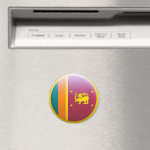 Sri Lanka vlag Magneet (Insitu (Vaatwasser))