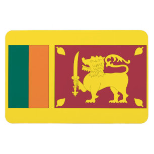 Sri Lanka vlag Magneet