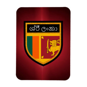 Sri Lanka vlag Magneet