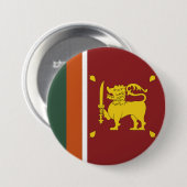 Sri Lanka vlag Ronde Button 7,6 Cm (Voorkant /achterkant)