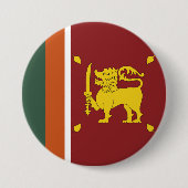 Sri Lanka vlag Ronde Button 7,6 Cm (Voorkant)
