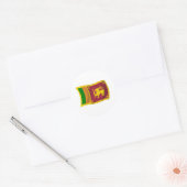Sri Lanka Vlag Sticker (Envelop)