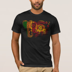 Sri Lanka vlag T-shirt