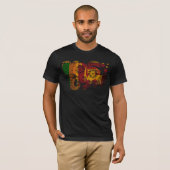 Sri Lanka vlag T-shirt (Voorkant volledig)