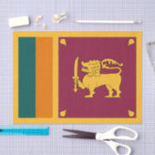 Sri Lanka-vlag Tissuepapier (Craft)