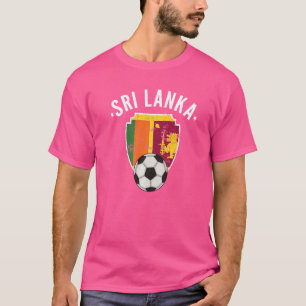Sri Lanka Voetbal Football Sri Lankaanse Pride RO T-shirt