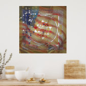 Sri Lanka voor Amerika - Poster (Keuken)