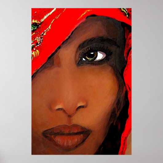 Sri Lanka Woman Poster (Voorkant)