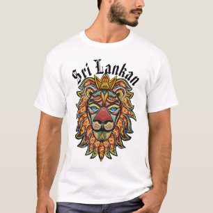 Sri Lankaanse Leeuw Symbool T-shirt
