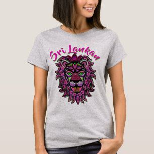 sri lankaanse leeuw t-shirt