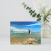 Sri Lankaanse stokvisser Briefkaart (Staand voorkant)