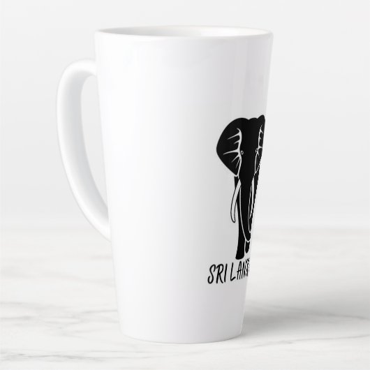 Sri Lankaanse Tuskers Latte Mok (Linkerhoek)