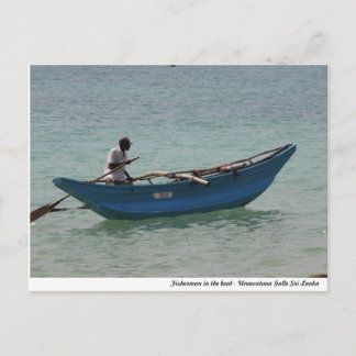 Sri Lankaanse visser Briefkaart