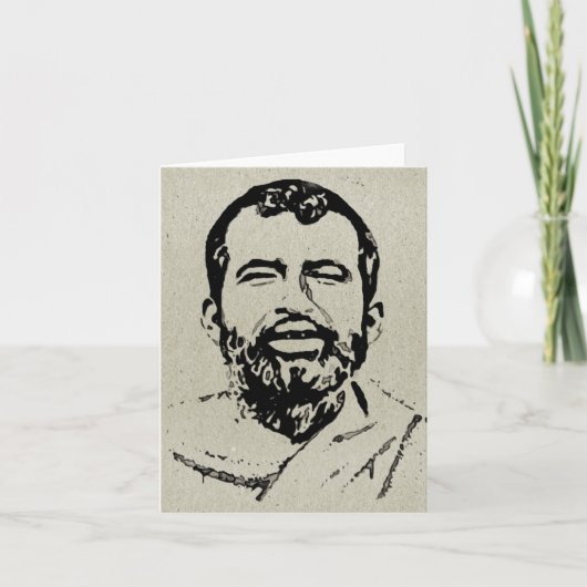 Sri Ramakrishna Note Kaart (Voorkant)